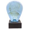 Image 1 : Blown Glass Blue Sculpture