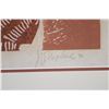 Image 2 : Girl with Dove, Signed Woodblock Print