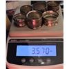 Image 14 : (6) Sterling Napkin Rings 3.57 ozt