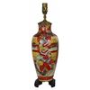 Image 1 : Chinese Red Porcelain Vase Mounted as Lamp