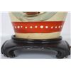 Image 4 : Chinese Red Porcelain Vase Mounted as Lamp