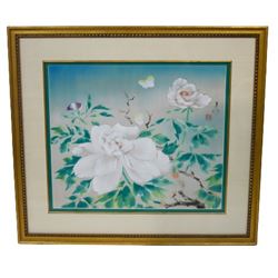 Modern Chinese Floral Watercolor