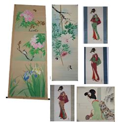 (6) Modern Japanese Scrolls