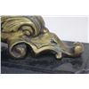Image 10 : Pair of Cornocopia Bronze Vases