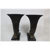 Image 17 : Pair of Cornocopia Bronze Vases