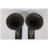 Image 26 : Pair of Cornocopia Bronze Vases