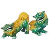 Image 1 : Pair of Chinese Ceramic Foo Dogs