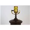 Image 17 : Copper Chinese Footed Lamp