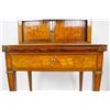 Image 3 : 19th C French Inlaid Writing Desk, Marble Top