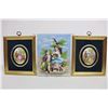 Image 1 : Group of (3) Wall Hanging Porcelain Pieces