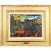 Image 1 : David Burliuk (1882-1967) Russian, Oil on Board
