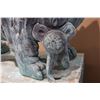 Image 4 : Pair of Monumental Chinese Bronze Foo Dogs