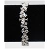 Image 2 : Vintage Ladies Diamond Cluster Style Bracelet