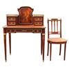 Image 1 : Antique French Louis Phillippe Desk & Chair