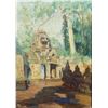 Image 2 : Indonesian Temple in Landscape, O/B, Circa 1930
