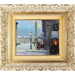 Jules Herve (1887-1981) French, Oil on Canvas