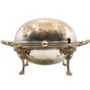 Image 1 : John Round & Son Silver Plated Rolling Dome Buffet