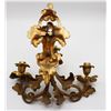 Image 10 : Pair of Gilt Bronze Continental Sconces