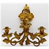 Image 7 : Pair of Gilt Bronze Continental Sconces