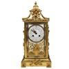 Image 1 : Antique French Gilt Bronze Mantle Clock c 1900