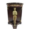 Image 1 : French Empire Demilune Marble Top Table