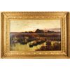 Image 1 : Large 19th C American Painting, Oil on Canvas