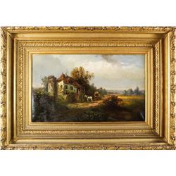 Wilhelm Ritter (1860-1948) German, Oil on Canvas