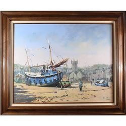 John Ambrose (1931-2010) British, Oil on Canvas