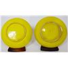 Image 13 : (10) French Yellow Creil Porcelain Set