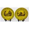 Image 4 : (10) French Yellow Creil Porcelain Set