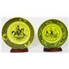 Image 7 : (10) French Yellow Creil Porcelain Set