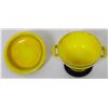 Image 11 : (4) French Yellow Creil Porcelain Set