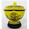 Image 9 : (4) French Yellow Creil Porcelain Set
