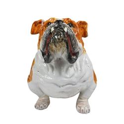 Vintage Italian Terracotta Bulldog