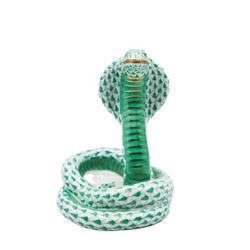 Herend Hungary Porcelain Cobra Figurine