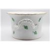 Image 3 : Herend Large Green and White Two Handled Planter