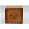 Image 2 : Georgian Inlaid Tea Caddy Box