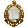 Image 2 : French Gilt Oval Mirror
