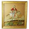 Image 1 : Marie Rothman (19 C)Needlepoint of Turkish Soldier