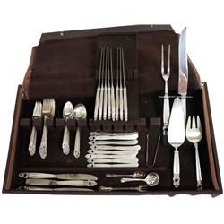 Royal Danish Sterling Silverware Set,  App. 74 OZT