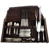 Image 1 : Royal Danish Sterling Silverware Set,  App. 74 OZT
