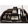 Image 2 : Royal Danish Sterling Silverware Set,  App. 74 OZT