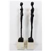 Image 2 : Manor of Giacometti, Bronzes on Marble Bases