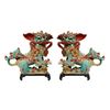 Image 1 : Pair Chinese Foo Dogs with Base