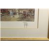 Image 3 : Paris Street Scene, Color Lithograph