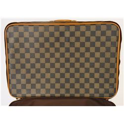 Vintage Fendi Monogram Checkered Luggage