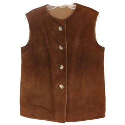 Vintage Gucci Italian Leather Vest