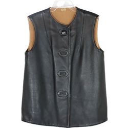 Vintage Gucci Italian Leather Vest