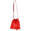 Image 1 : Gucci Red Leather Bucket Bag