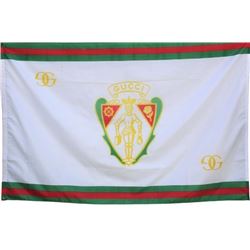 Large Vintage Rare Gucci Coat of Arms Flag/Banner
